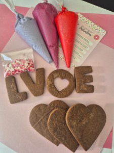 Decorate your own Valentines Day Cookies