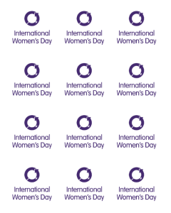 Custom edible images - International Women's day
