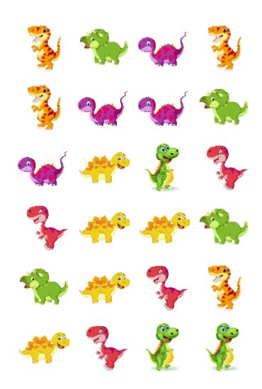 Edible image pre design dinosaurs