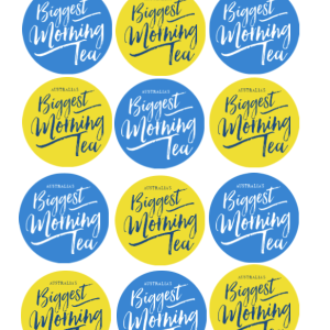 Edible image prints Aus biggest morning tea