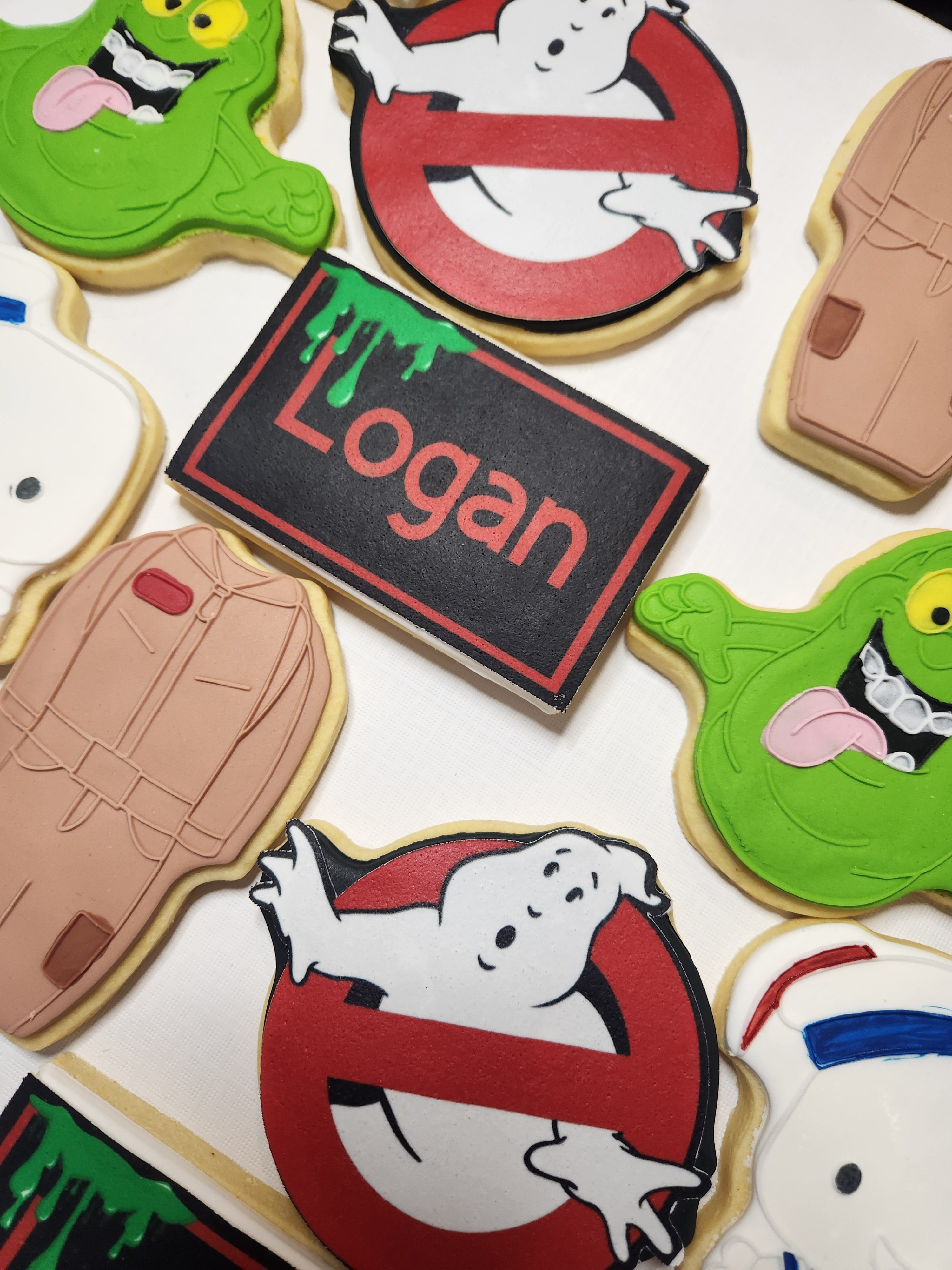 Ghost busters cookies - The Cookie Spot