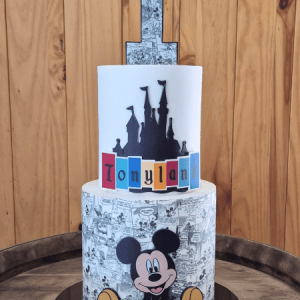 Pre design cake wrap - mickey