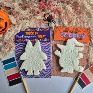 paint your own cookie bluey and bingo