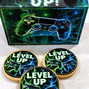Gaming Pre design edible image topper