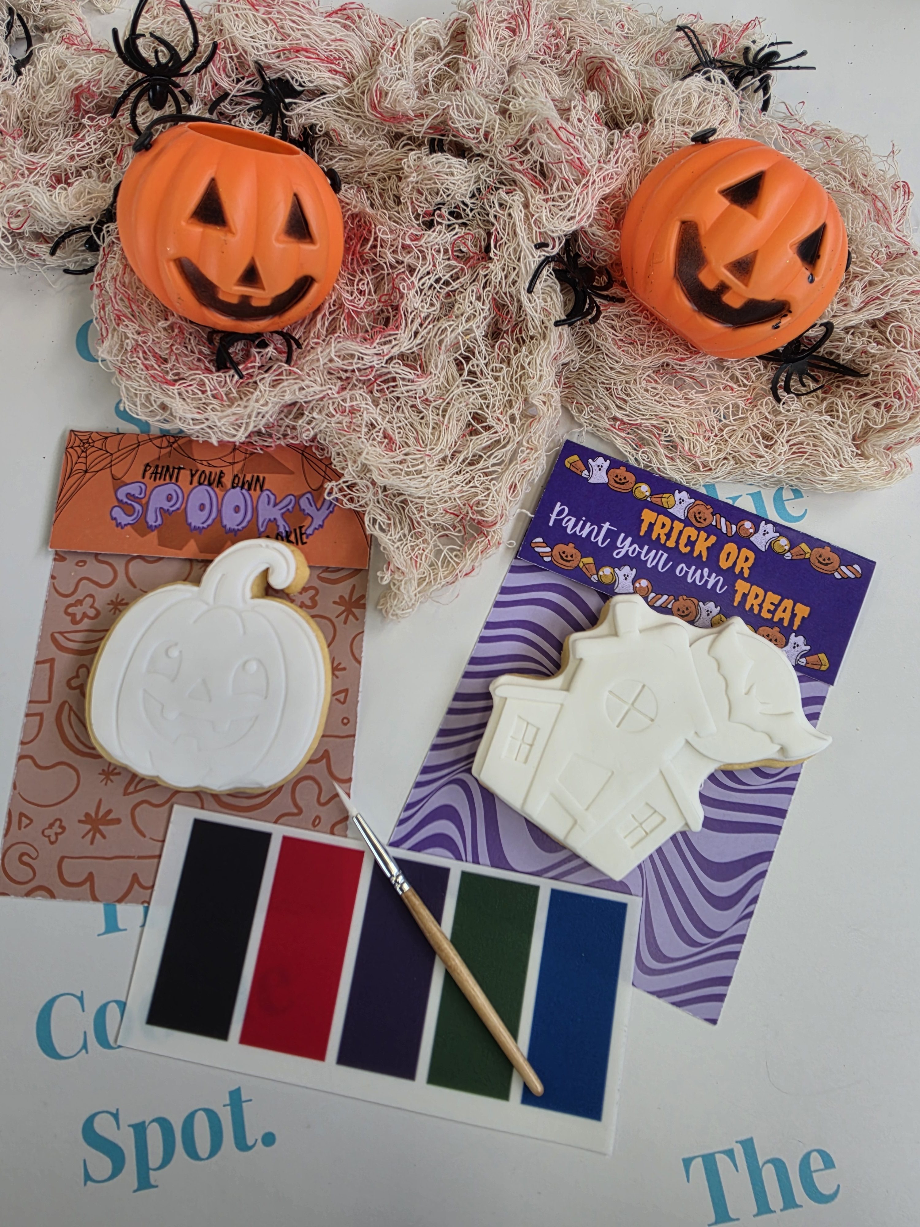 Individual halloween paint your own