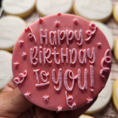 Happy Birthday to You Cookies - Birthday Party Cookies