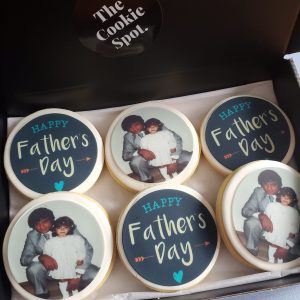 Personalised Happy Fathers Day - the cookie spot