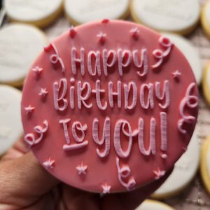 Happy Birthday to You Cookies - Birthday Party Cookies