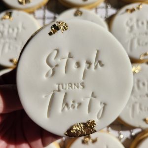 Name Turn Birthday Cookies